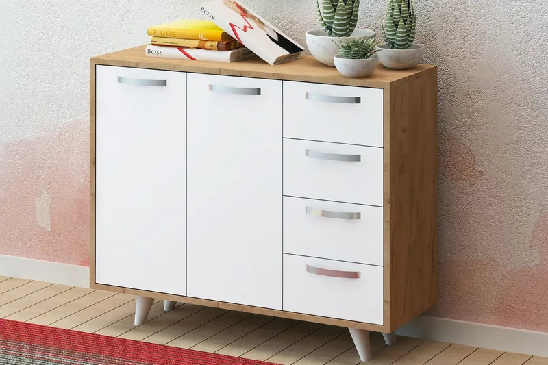 Mod Design Skänk - Trä/Vit - Förvaring - Skåp