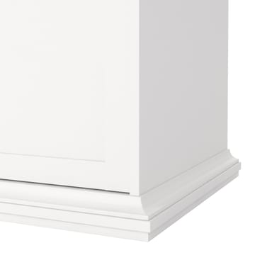 Paris Garderob med 4 dörrar och 2 lådor 181x61x201 cm - Förvaring - Skåp - Garderobsskåp