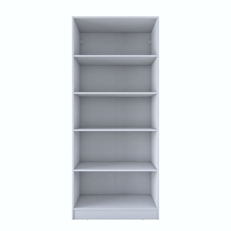 Sarnor Garderob 90x210x57,5 cm - Vit - Förvaring - Skåp - Garderobsskåp