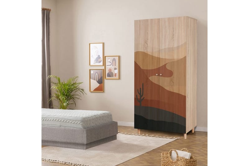 Selalesi Garderobsskåp 90x192 cm - Förvaring - Skåp - Garderobsskåp