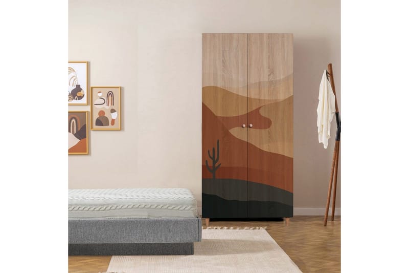 Selalesi Garderobsskåp 90x192 cm - Förvaring - Skåp - Garderobsskåp