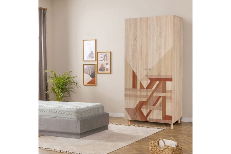 Selalesi Garderobsskåp 90x192 cm - Förvaring - Skåp - Garderobsskåp