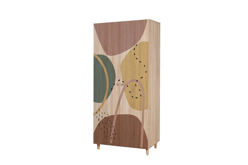 Selalesi Garderobsskåp 90x192 cm - Förvaring - Skåp - Garderobsskåp