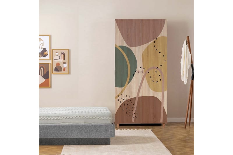 Selalesi Garderobsskåp 90x192 cm - Förvaring - Skåp - Garderobsskåp