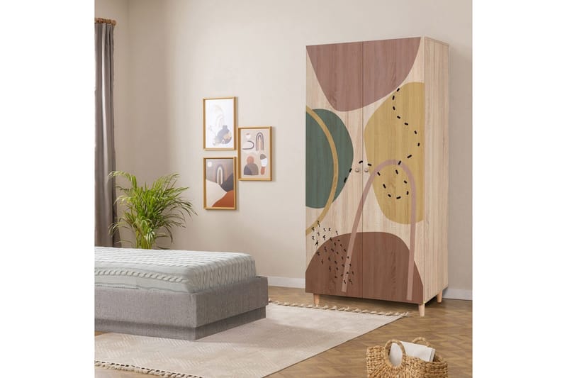 Selalesi Garderobsskåp 90x192 cm - Förvaring - Skåp - Garderobsskåp