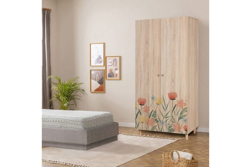 Selalesi Garderobsskåp 90x192 cm - Förvaring - Skåp - Garderobsskåp