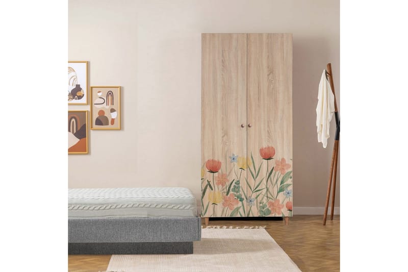 Selalesi Garderobsskåp 90x192 cm - Förvaring - Skåp - Garderobsskåp