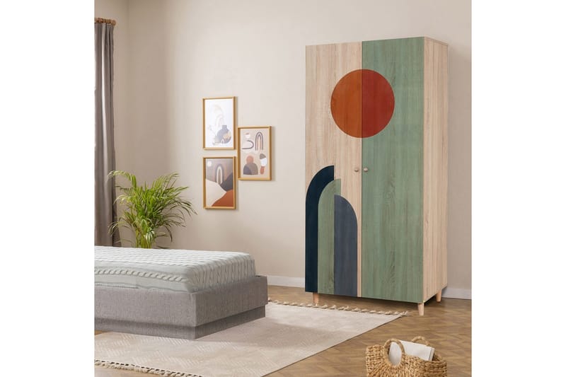 Selalesi Garderobsskåp 90x192 cm - Förvaring - Skåp - Garderobsskåp