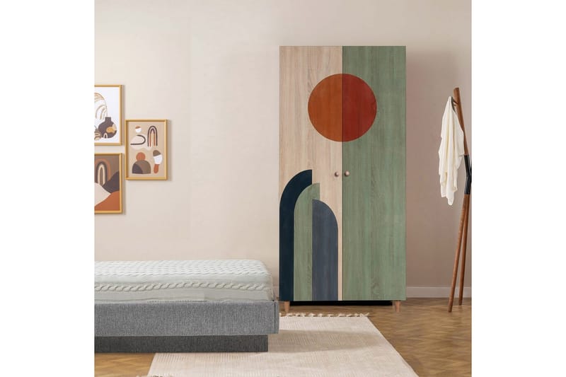 Selalesi Garderobsskåp 90x192 cm - Förvaring - Skåp - Garderobsskåp