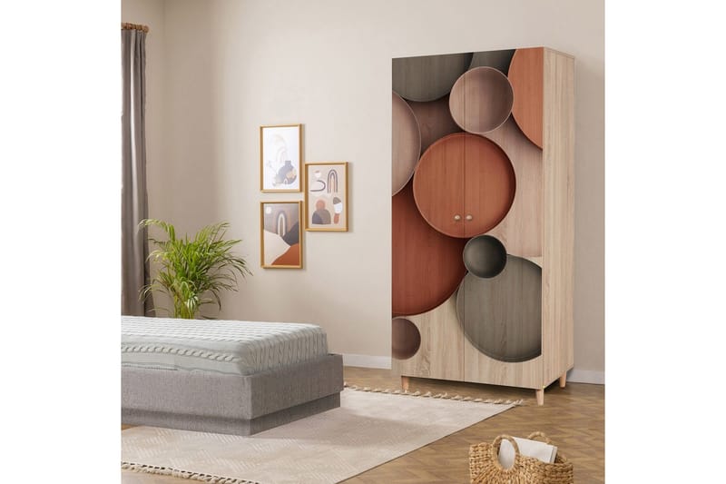 Selalesi Garderobsskåp 90x192 cm - Förvaring - Skåp - Garderobsskåp