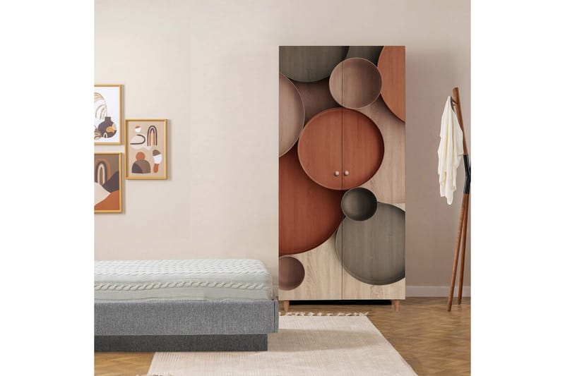 Selalesi Garderobsskåp 90x192 cm - Förvaring - Skåp - Garderobsskåp