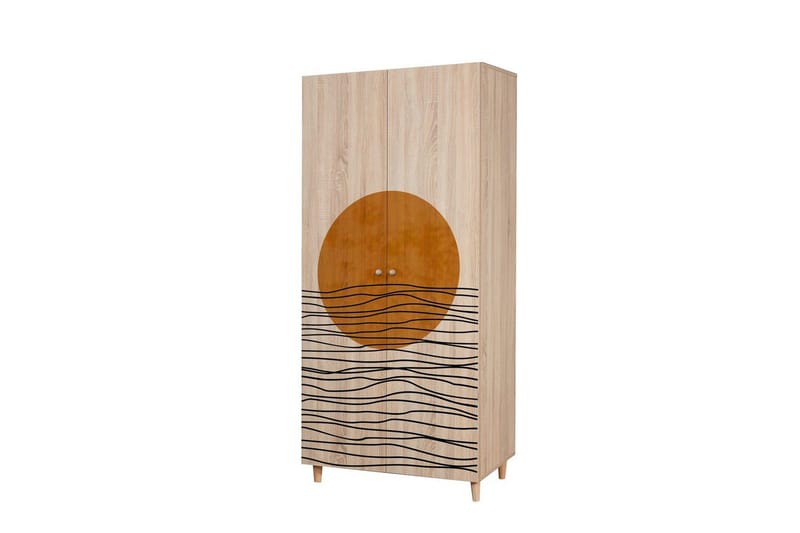 Selalesi Garderobsskåp 90x192 cm - Förvaring - Skåp - Garderobsskåp