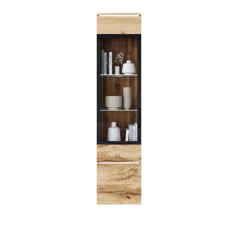 Sherie Vitrinskåp 30 cm, brun