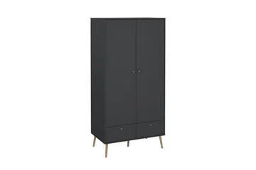 Shinta Garderobdsskåp 99x200 cm - Grå - Förvaring - Sko- & klädförvaring - Skoförvaring - Skoskåp