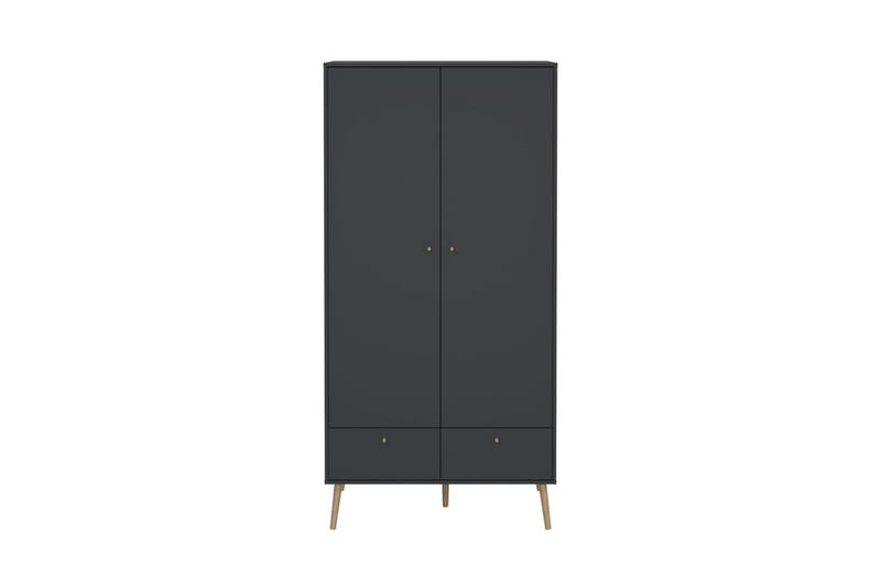 Shinta Garderobdsskåp 99x200 cm - Grå - Förvaring - Skåp - Garderobsskåp