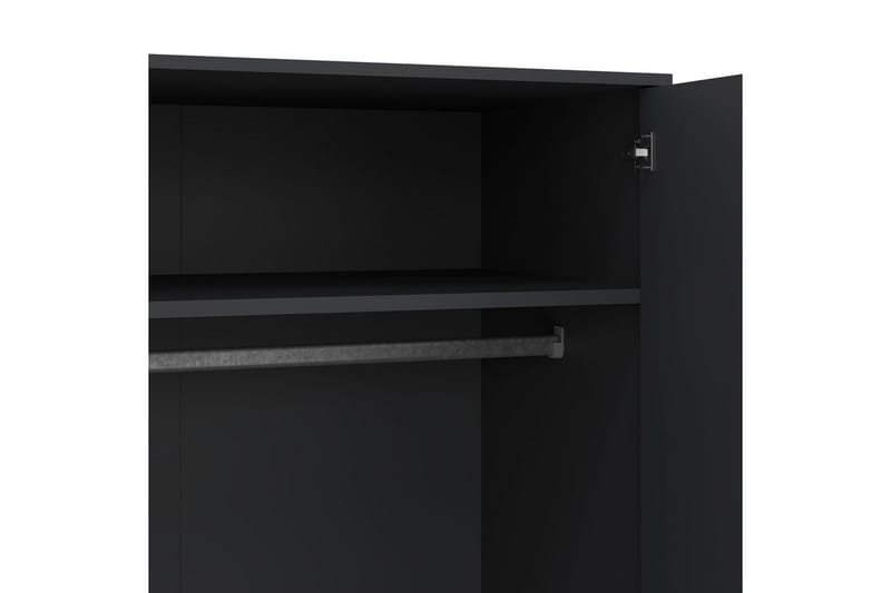 Shinta Garderobdsskåp 99x200 cm - Grå - Förvaring - Sko- & klädförvaring - Skoförvaring - Skoskåp