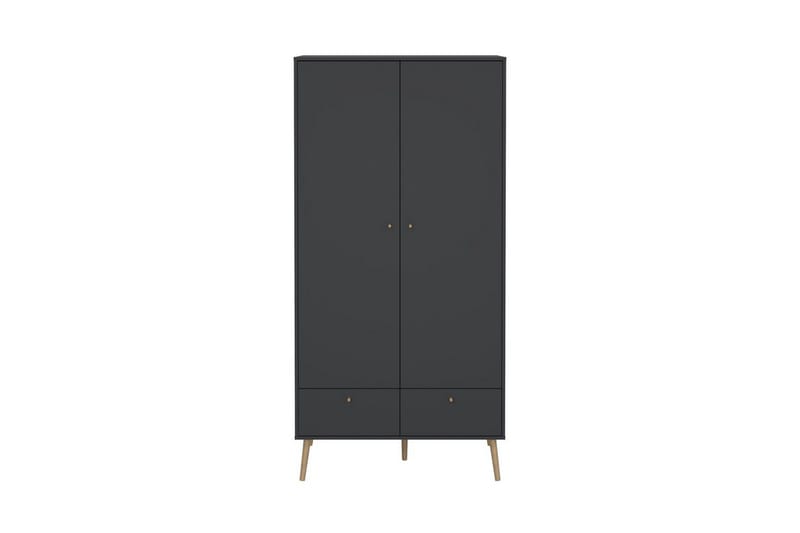 Shinta Garderobdsskåp 99x200 cm - Grå - Förvaring - Sko- & klädförvaring - Skoförvaring - Skoskåp