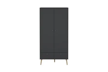 Shinta Garderobdsskåp 99x200 cm - Grå - Förvaring - Sko- & klädförvaring - Skoförvaring - Skoskåp