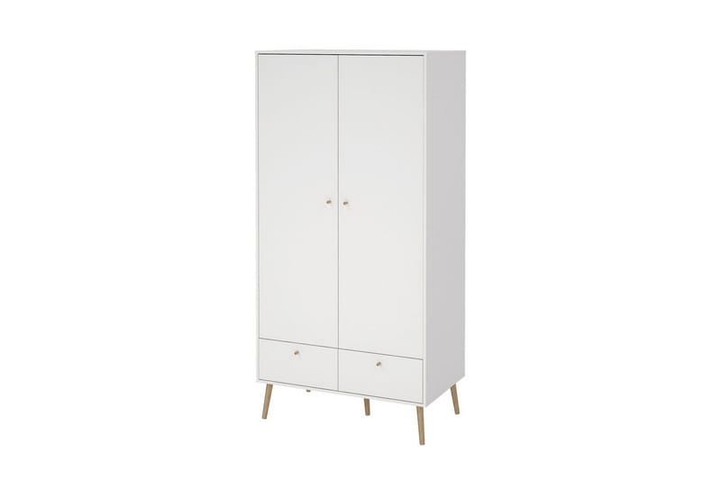 Shinta Garderobdsskåp 99x200 cm - Vit - Förvaring - Skåp - Garderobsskåp