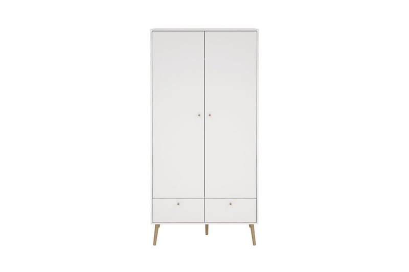 Shinta Garderobdsskåp 99x200 cm - Vit - Förvaring - Skåp - Garderobsskåp
