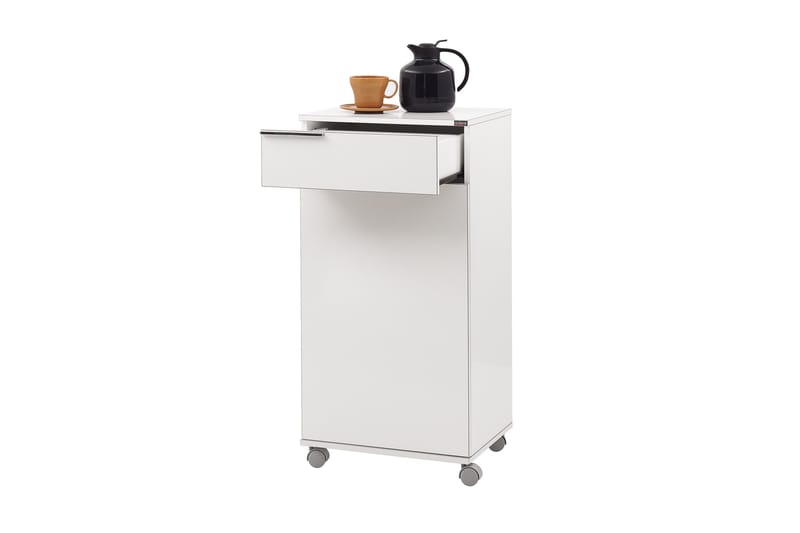SKÅP 50x100 cm Vit - Vit - Förvaring - Skåp