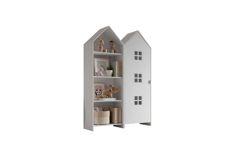 Skåp Casami Brygge 2-delad med 1 dörr Vit, Vit