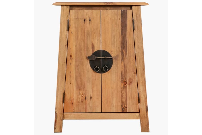 skåp massiv återvunnen furu 59x32x80 cm - Brun - Förvaring - Skåp