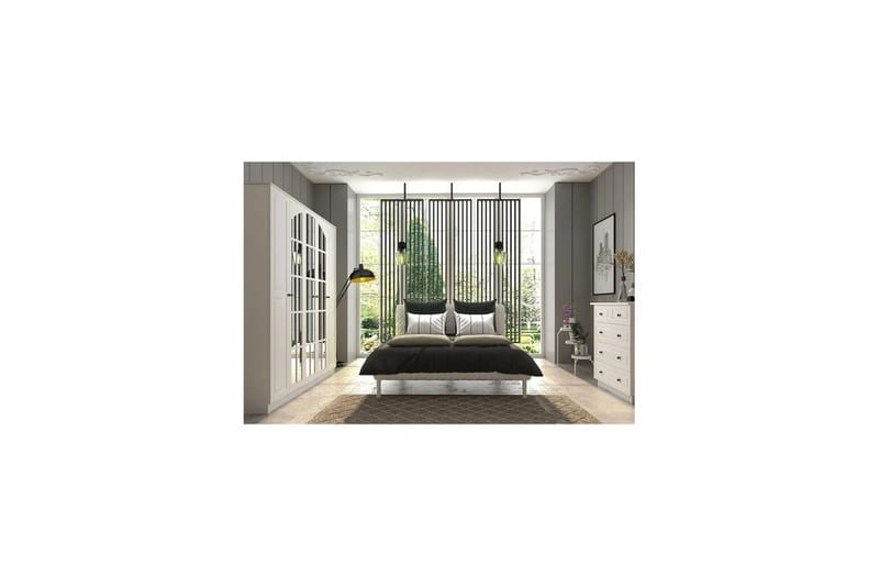 Sorrel Garderobsskåp 175x210 cm - Matt Vit - Förvaring - Skåp - Garderobsskåp