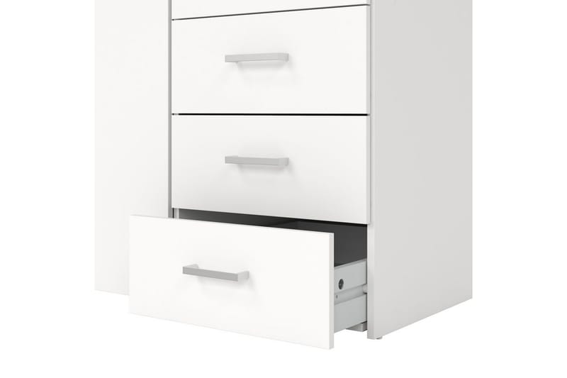 Space Garderobdsskåp 78x175 cm - Vit - Förvaring - Skåp - Garderobsskåp