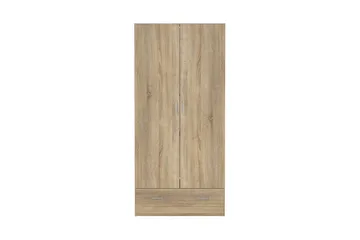 Space Garderobdsskåp 79x170 cm - Natur - Förvaring - Skåp - Garderobsskåp