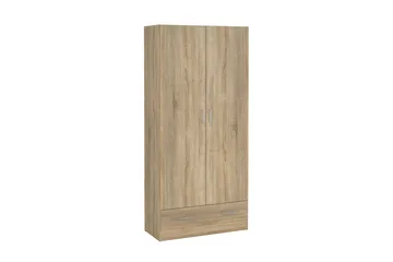 Space Garderobdsskåp 79x170 cm - Natur - Förvaring - Skåp - Garderobsskåp