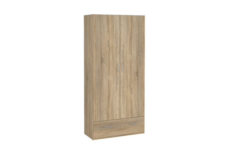 Space Garderobdsskåp 79x170 cm - Natur - Förvaring - Skåp - Garderobsskåp