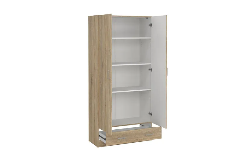 Space Garderobdsskåp 79x170 cm - Natur - Förvaring - Skåp - Garderobsskåp