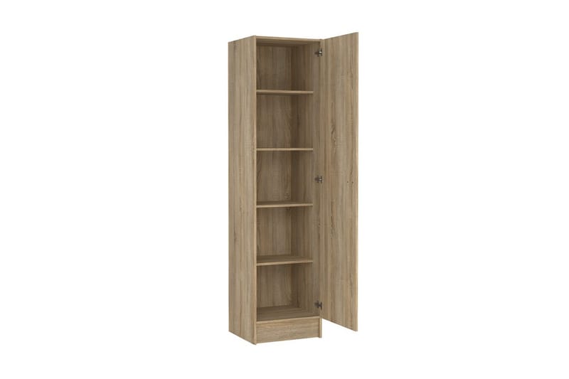Talim Garderobdsskåp 49x200 cm - Natur - Förvaring - Skåp - Garderobsskåp