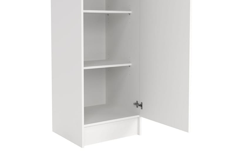 Talim Garderobdsskåp 49x200 cm - Vit - Förvaring - Skåp - Garderobsskåp
