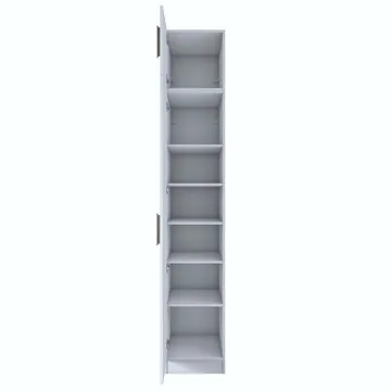 Tavren Garderob 45x255x57,5 cm - Vit - Förvaring - Skåp - Garderobsskåp