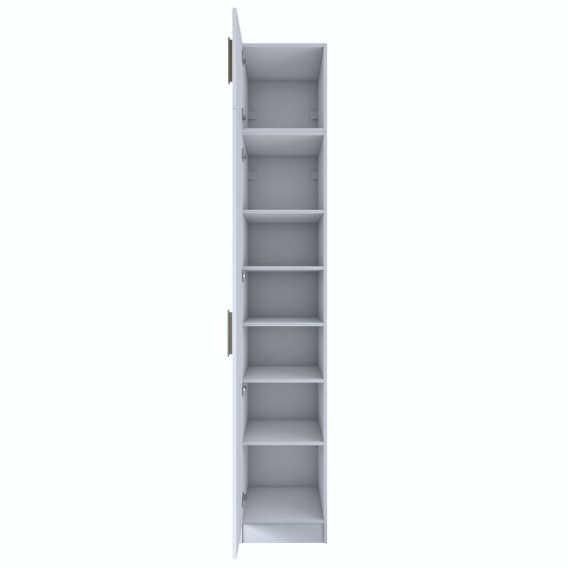 Tavren Garderob 45x255x57,5 cm - Vit - Förvaring - Skåp - Garderobsskåp