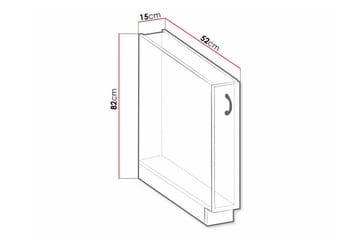 Templemore Köksskåp 15 cm - Förvaring - Skåp - Köksskåp