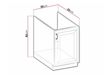Templemore Köksskåp 50 cm - Förvaring - Skåp - Köksskåp