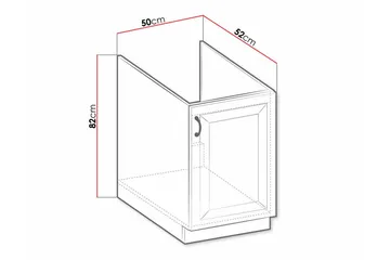 Templemore Köksskåp 50 cm - Förvaring - Skåp - Köksskåp