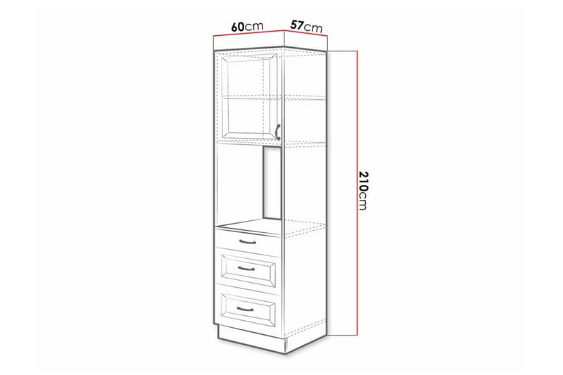 Templemore Köksskåp 60 cm - Förvaring - Skåp - Köksskåp
