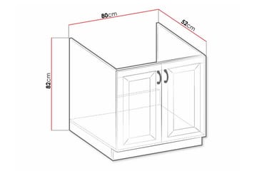 Templemore Köksskåp 80 cm - Förvaring - Skåp - Köksskåp