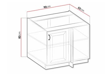 Templemore Köksskåp 90 cm - Förvaring - Skåp - Köksskåp