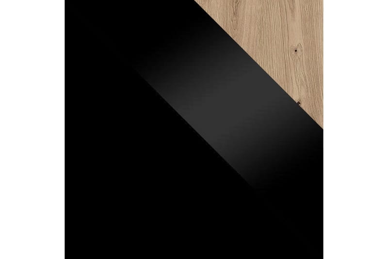 Tessan Väggenhet LED-belysning - Svart - Möbler - Vardagsrum - Bäddsoffor - Bäddsoffa divan