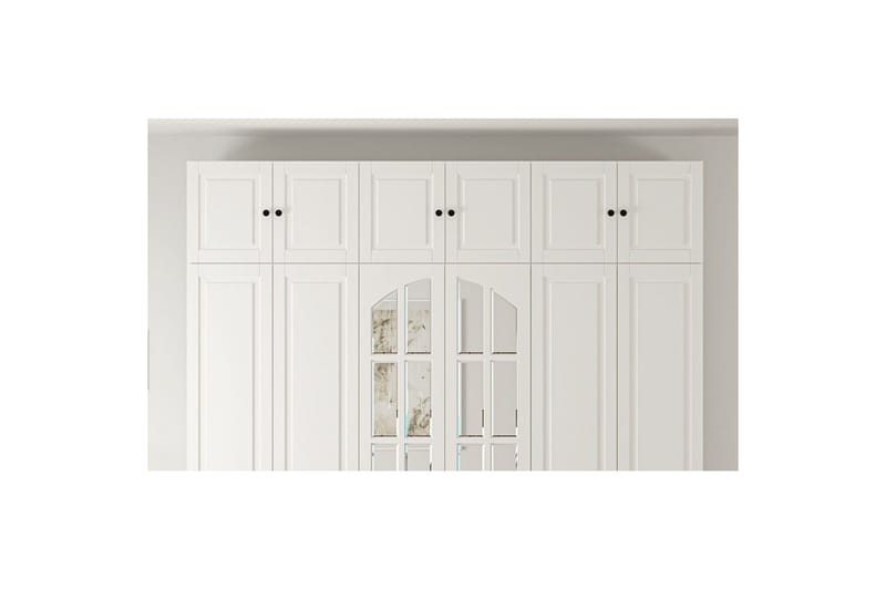 Teynor Garderobsskåp 210x210 cm - Matt Vit - Förvaring - Skåp - Garderobsskåp