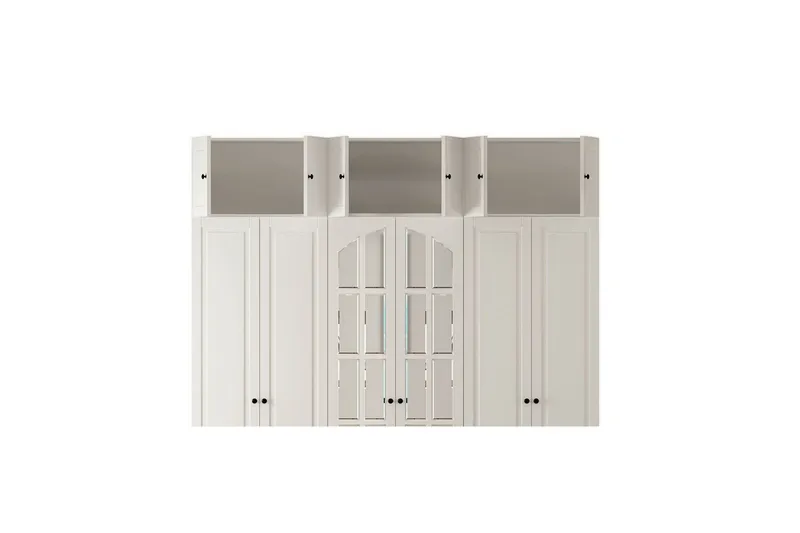 Teynor Garderobsskåp 210x210 cm - Matt Vit - Förvaring - Skåp - Garderobsskåp