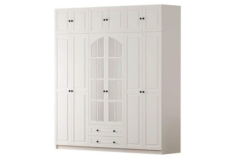 Teynor Garderobsskåp 210x240 cm, Matt Vit