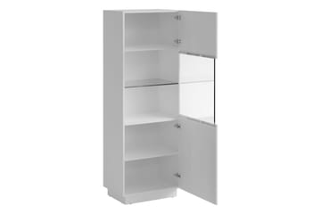 Torvalen Vitrinskåp 60x178 cm - Svart - Förvaring - Skåp - Vitrinskåp