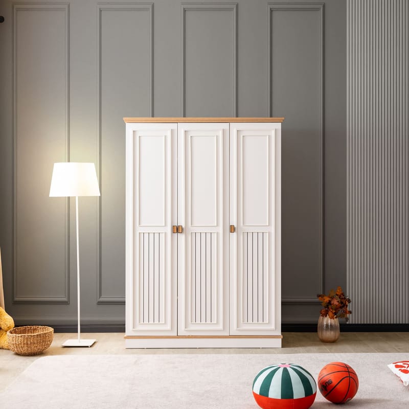Ulmar Garderob 134 cm - Förvaring - Skåp - Garderobsskåp
