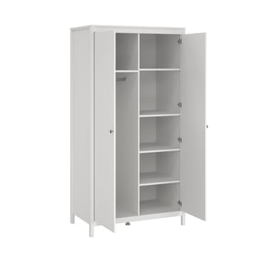 Vallvidera Garderob med 2 dörrar 102x199 cm - Förvaring - Skåp - Garderobsskåp